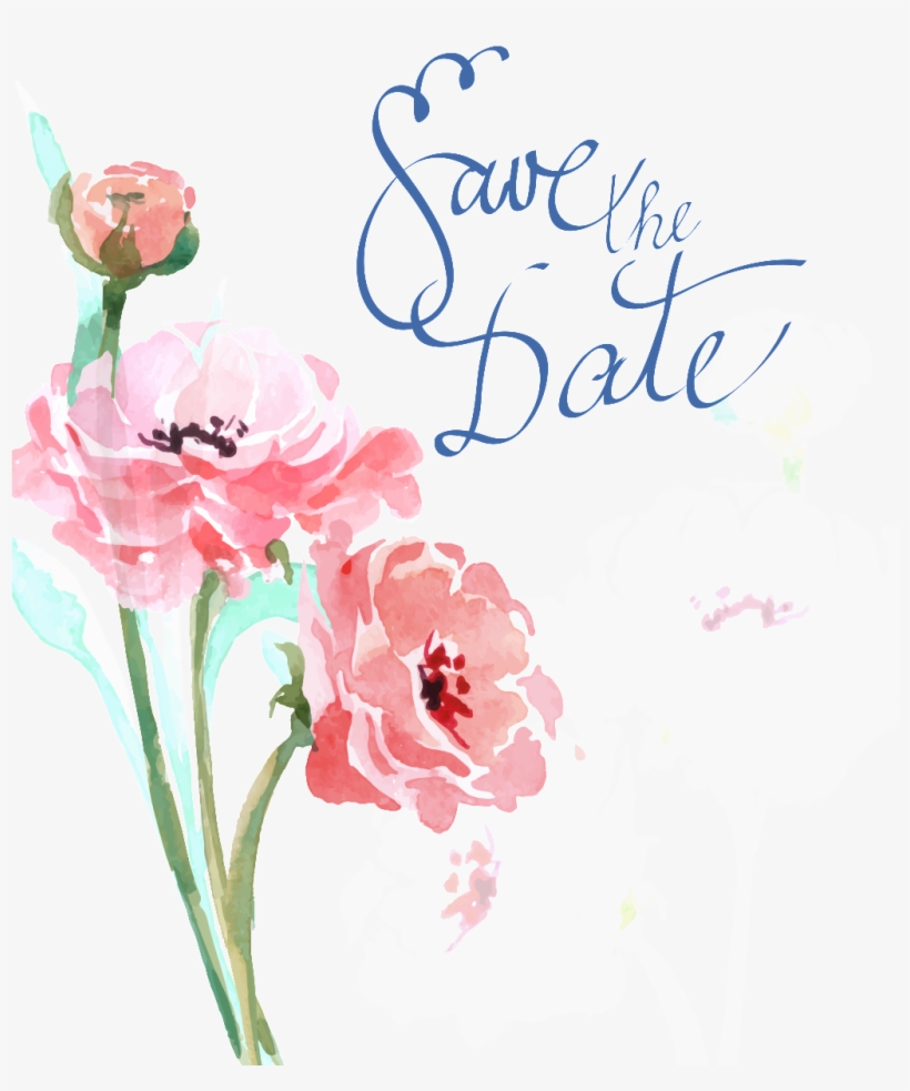 Hand Painted Watercolor Peony Flower Painting Decorative - Watercolor Painting, transparent png download