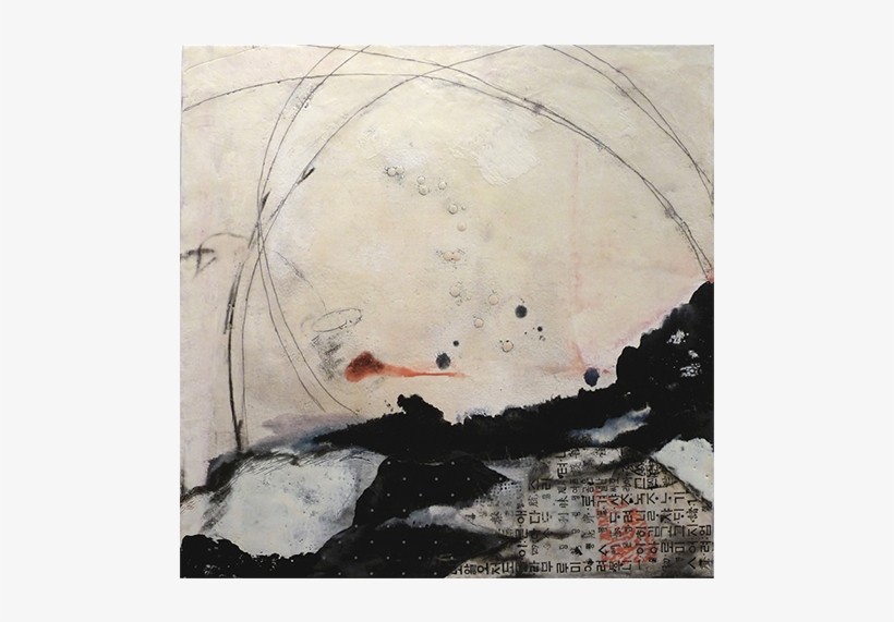 Down On The Fourth - New Encaustic Collagraph, transparent png download