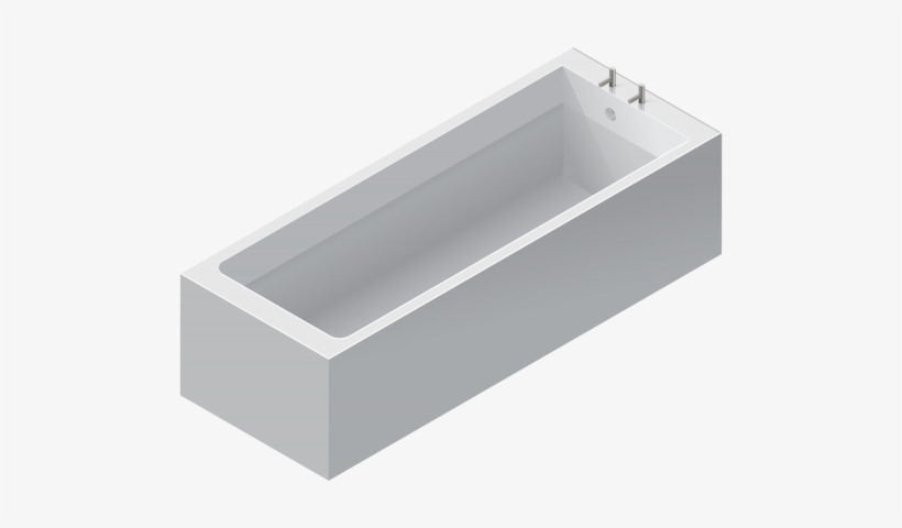 White Bathtub Png Clip Art - Sink, transparent png download