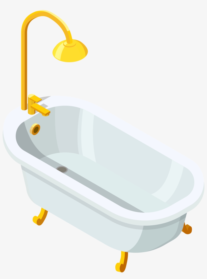 Bathtub Png Clip Art, transparent png download
