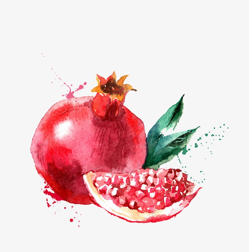 Watercolor Painting Fruit Drawing Illustration - Lictin Watercolor Brush Pen,dual Brush Pen Art Markers,, transparent png download