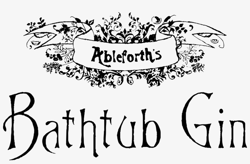 Eps / Png / Jpg - Ableforth's Bathtub Gin, transparent png download