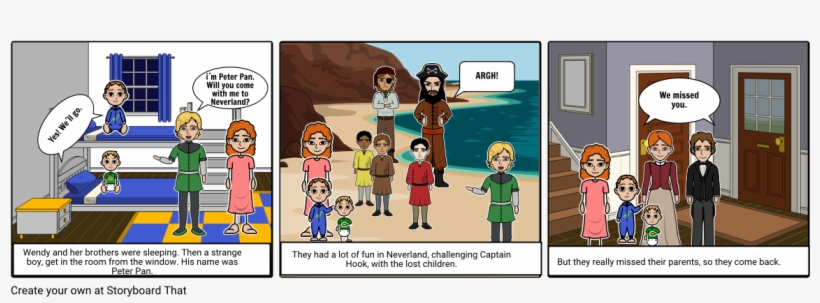 Peter Pan - Cartoon, transparent png download