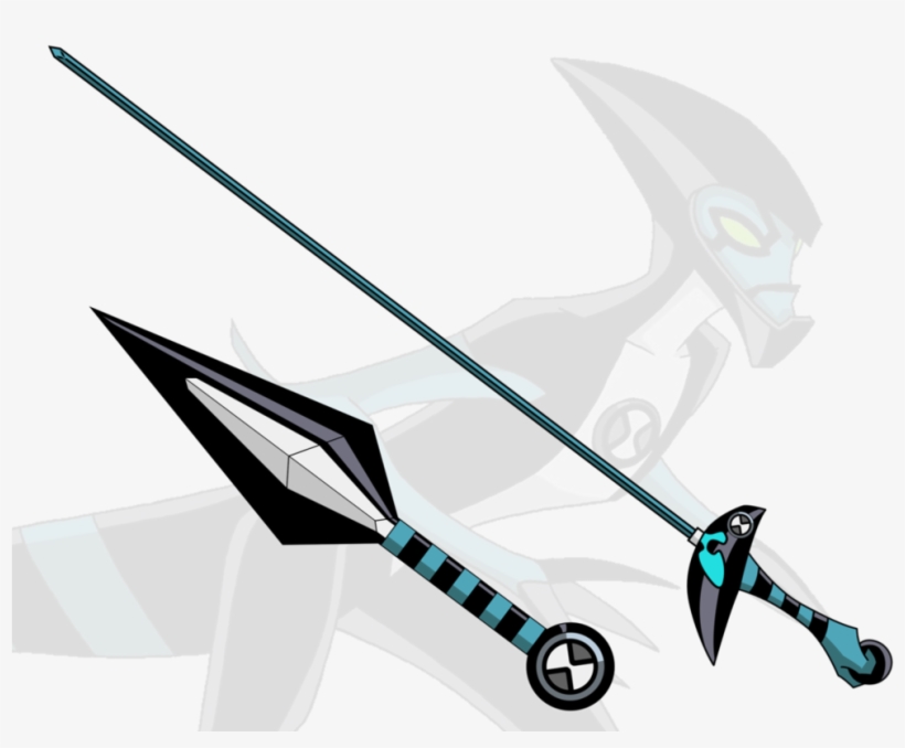 Xlr8 Sword And Kunai By Necrodarkus Ben 10, Sword,, transparent png download