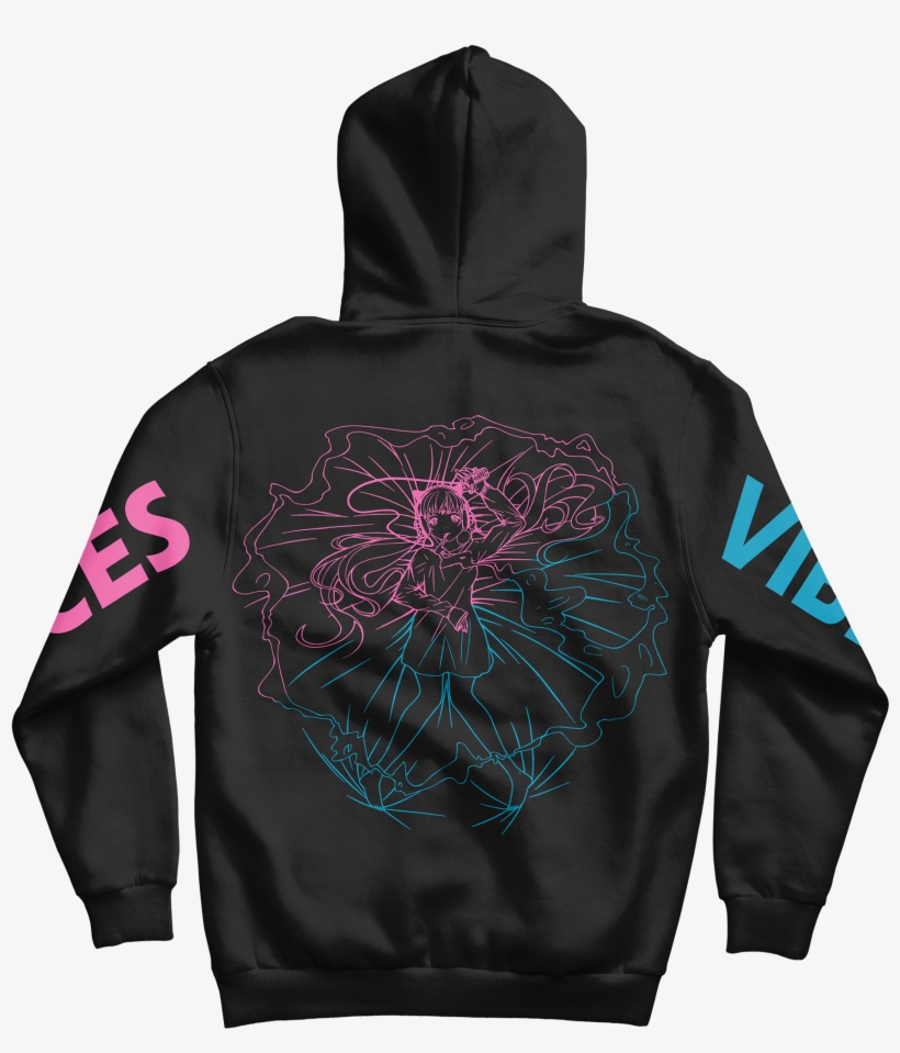 Image Of Black Vices & Vibes Hoodie - Męskie Bluzy Z Kapturem, transparent png download