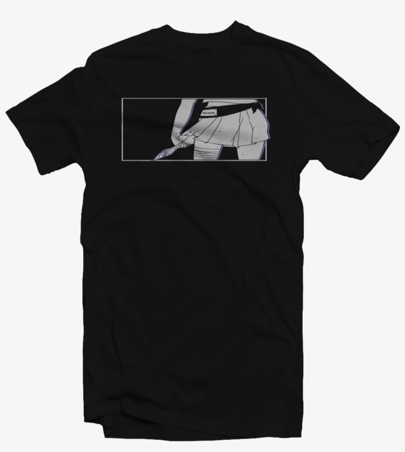 Image Of Black Kunoichi Tee - T-shirt, transparent png download