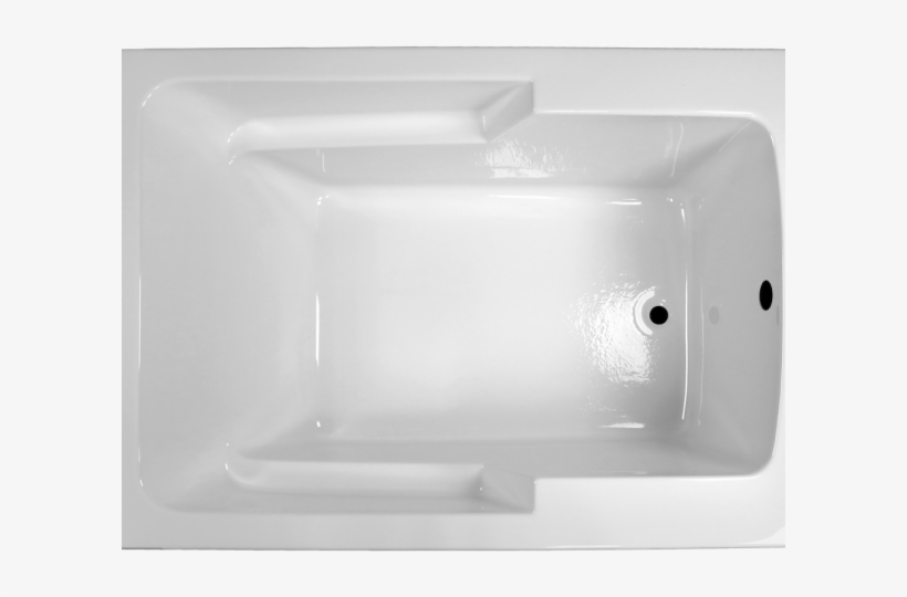 Rectangle Bathtub - Bathtub, transparent png download