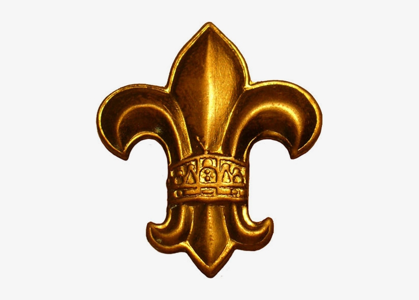 Magyar Cserkészszövetség Metal - Fleur De Lis Metal Png, transparent png download