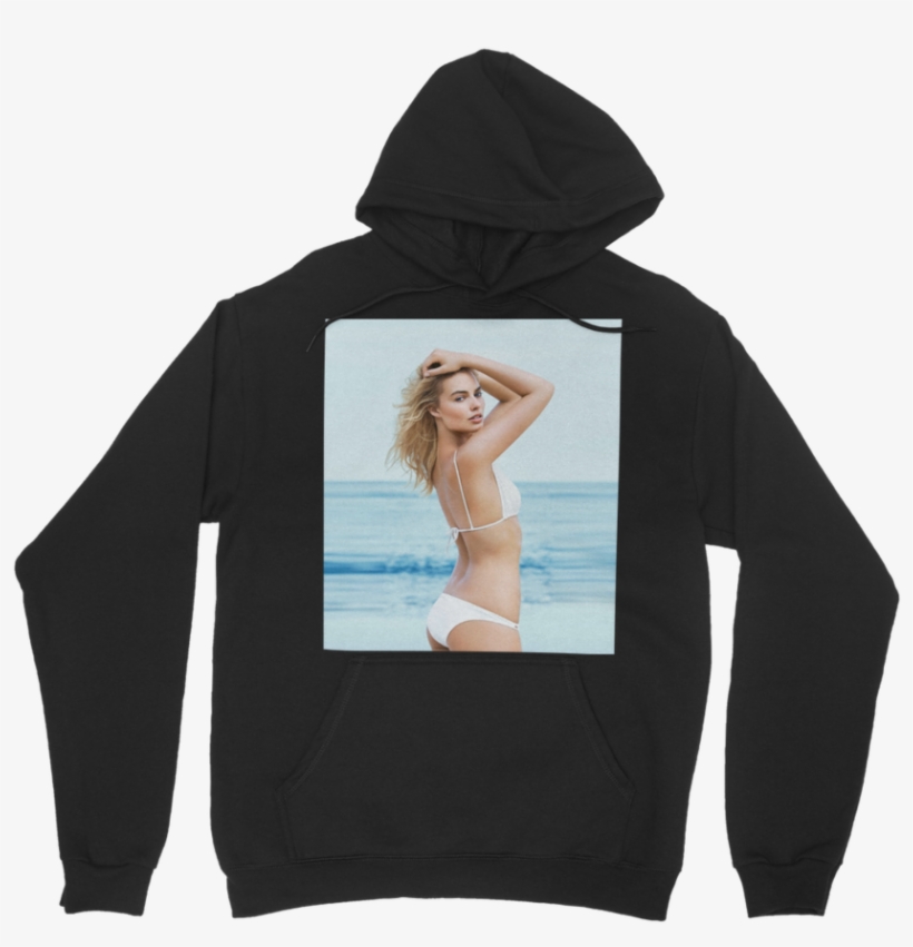 Margot Robbie In Bikini ﻿classic Adult Hoodie - Californication 'point Break' Medium / Black, transparent png download