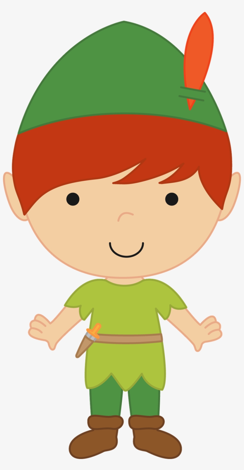 Neverland Friends Clipart - Clip Art Peter Pan, transparent png download
