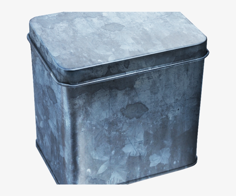 Vintage Metal Can Box Png Free - Cardboard, transparent png download