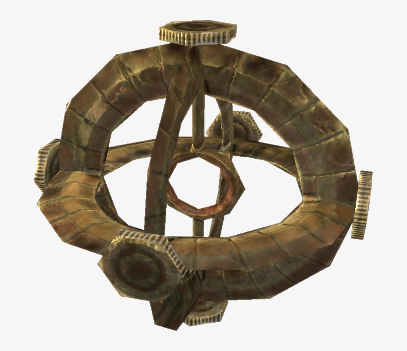 Tesv Dwemer Gyro - Skyrim Gyro, transparent png download