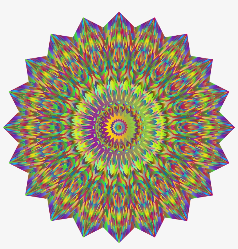 This Free Icons Png Design Of Psychedelic Sun, transparent png download