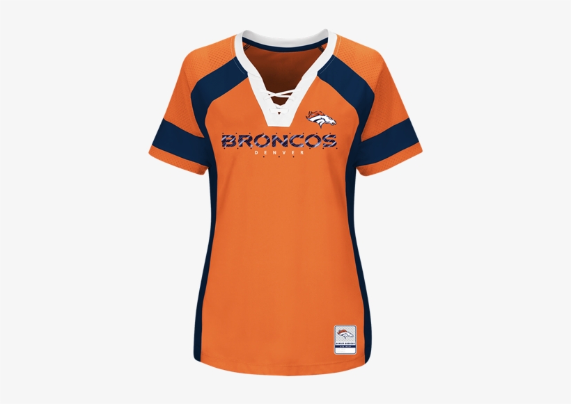 Nfl - Nfl Denver Broncos Majestic 2017 Draft Me Fashion Top, transparent png download