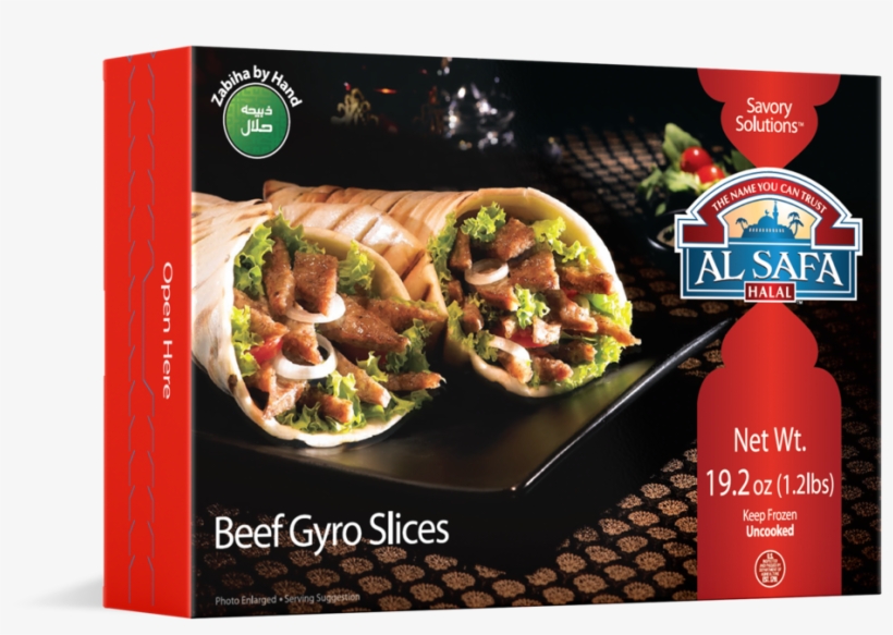 Beef Gyro Slices - Al Safa, transparent png download