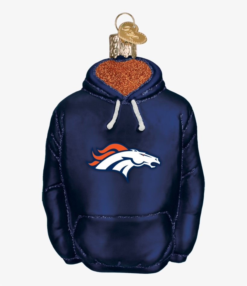 Old World Christmas Cleveland Browns Hoodie Glass Blown, transparent png download