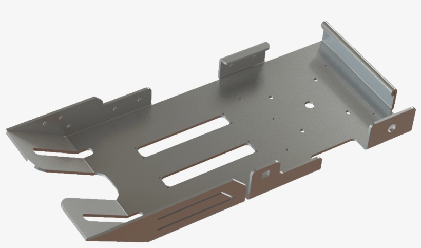 Folded Sheet Metal Design - Sheet Metal Design Models, transparent png download