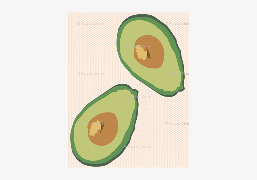 You Say Avocado, I Say Avocado - You Say Avocado, I Say Avocado Custom Fabric By Alysnpunderland, transparent png download