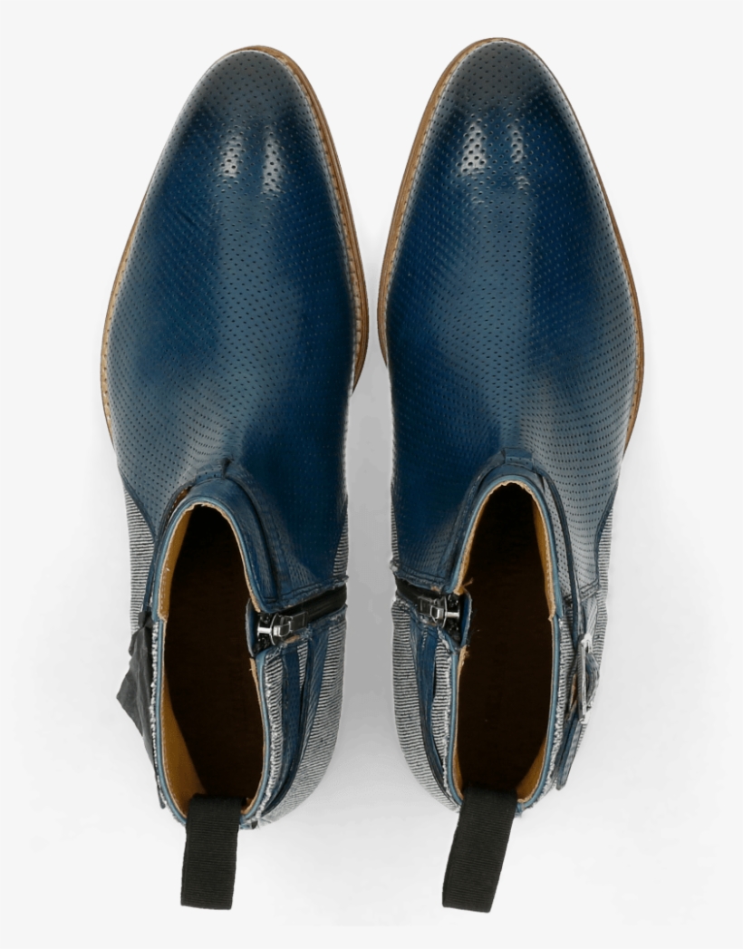 Ankle Boots Kane 1 Mid Blue Jeans Denim - Chelsea Boot, transparent png download