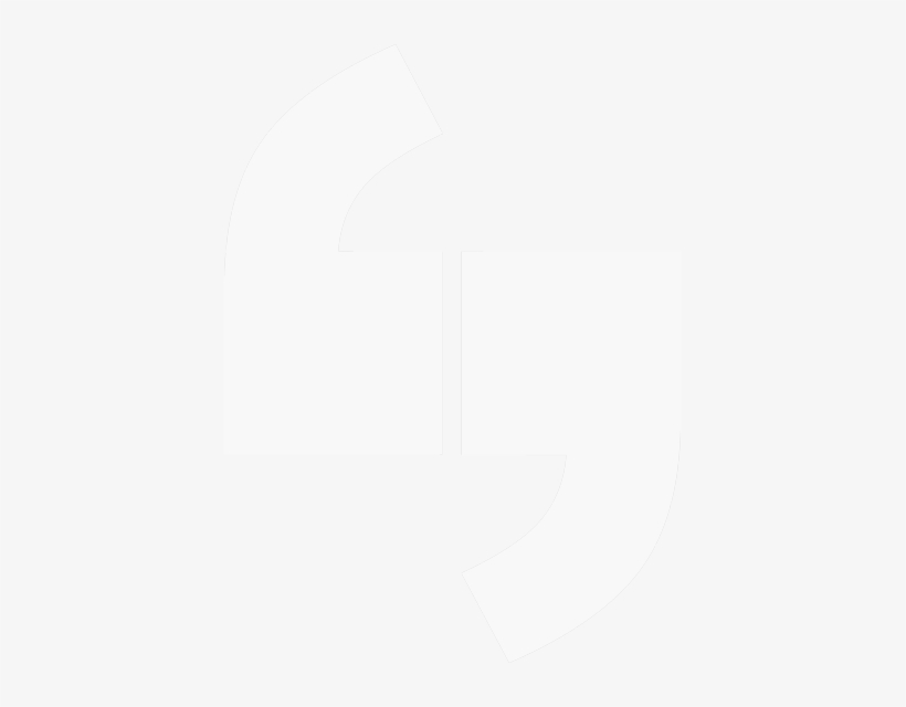 Big Quotation Marks - Plate, transparent png download