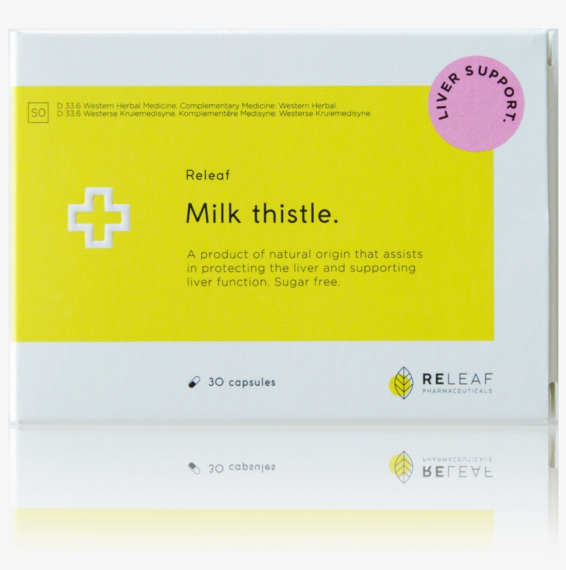 Pack Milk-thistle 30, transparent png download