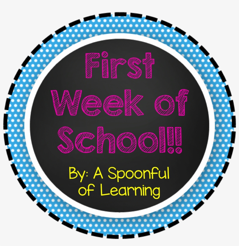 A Spoonful Of Learning First Week Of School Freebies, transparent png download