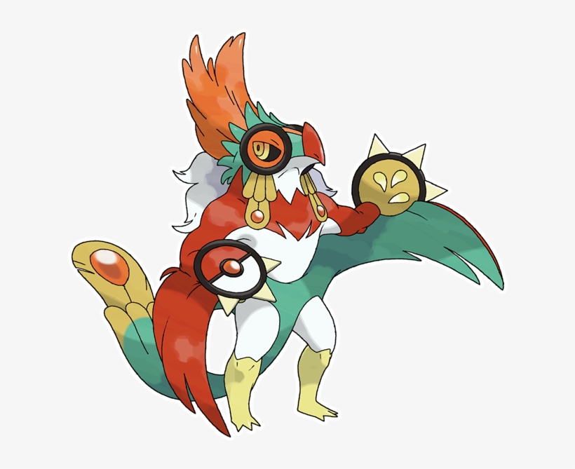 “mega Hawlucha Fighting / Flying *based On Aztec Eagle, transparent png download