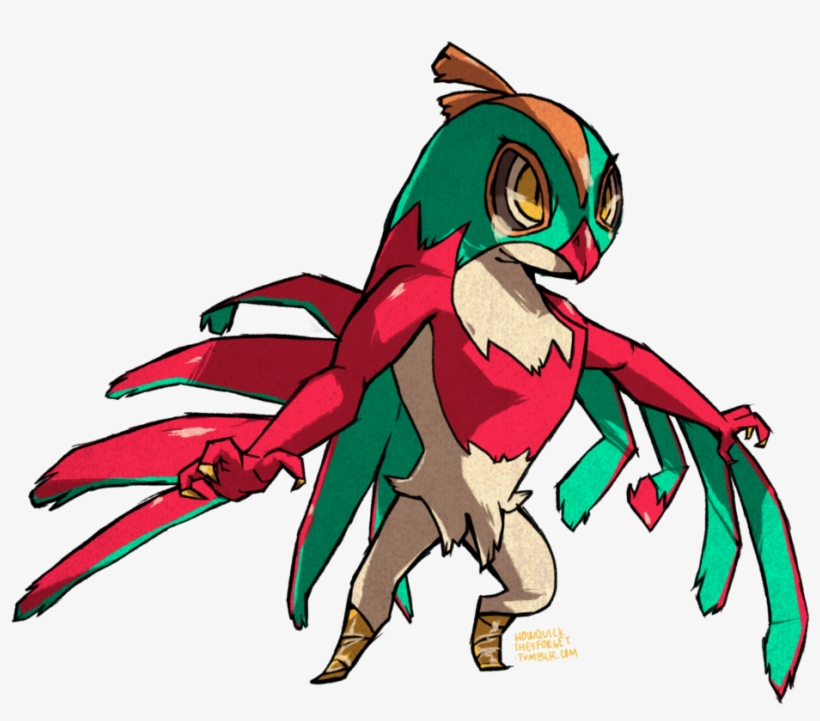 574kib, 983x812, Hawlucha By Blizzou-d6oor47, transparent png download