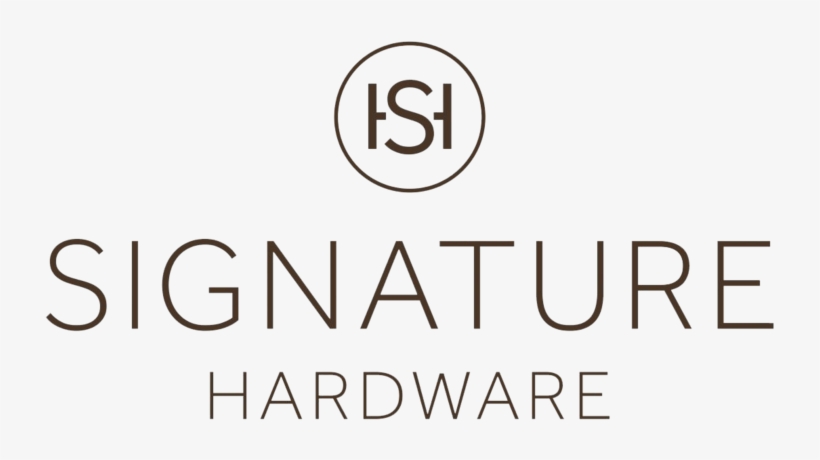 Signature Hardware Logo, Metricstory Customer, transparent png download