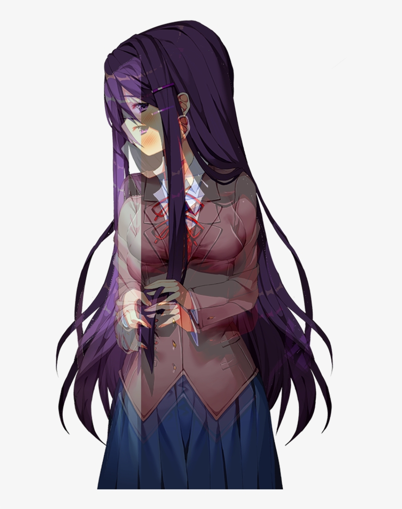 Do You Accept My Confession, Morp 💜 Yuri Ddlc Justmo, transparent png download