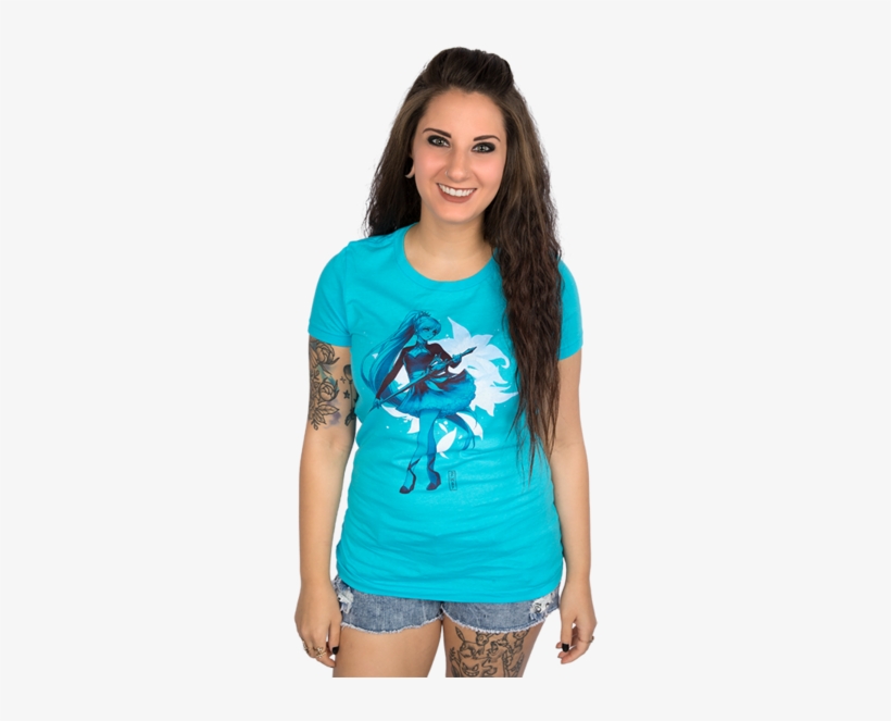 Rwby Vintage Weiss Schnee Women's Tee, transparent png download