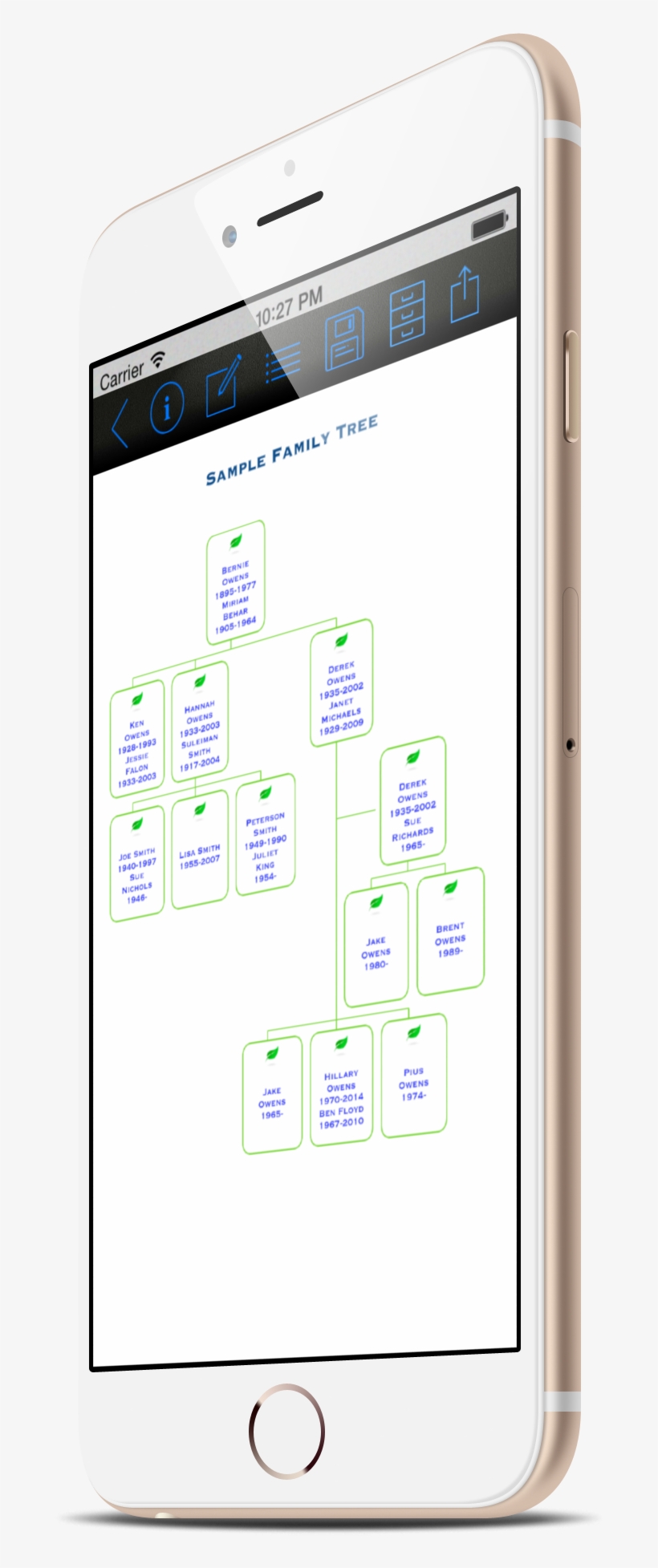 Full Size Of Free Family Tree Template For Ipad Builder Transparent PNG -  1000x2000 - Free Download on NicePNG, image size:820x1955