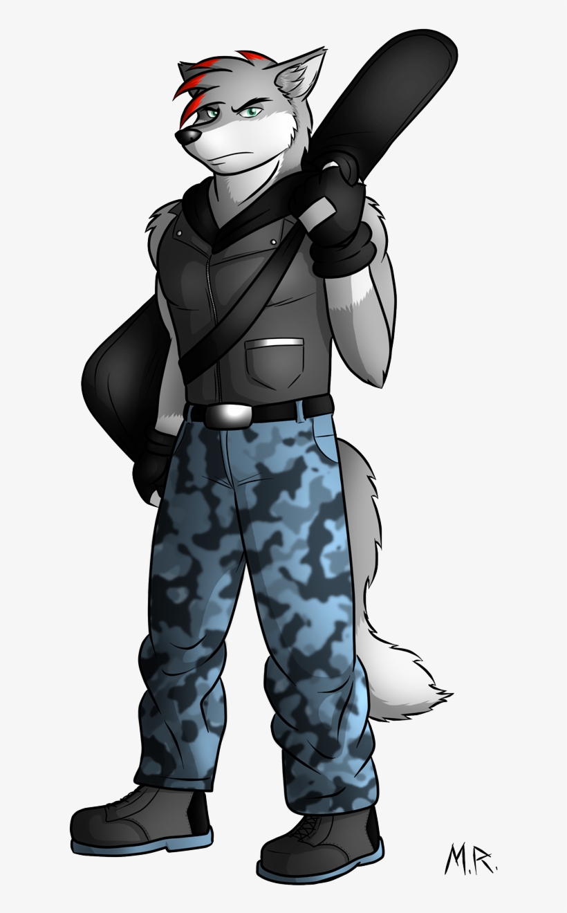 Sonar The Rocker Wolf, transparent png download