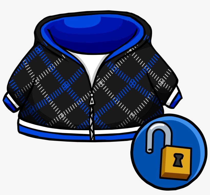 Blue Crosshatch Hoodie Icon 14052, transparent png download
