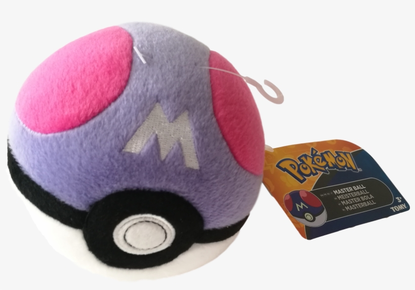 Official Pokemon 5" Master Ball Plush, transparent png download