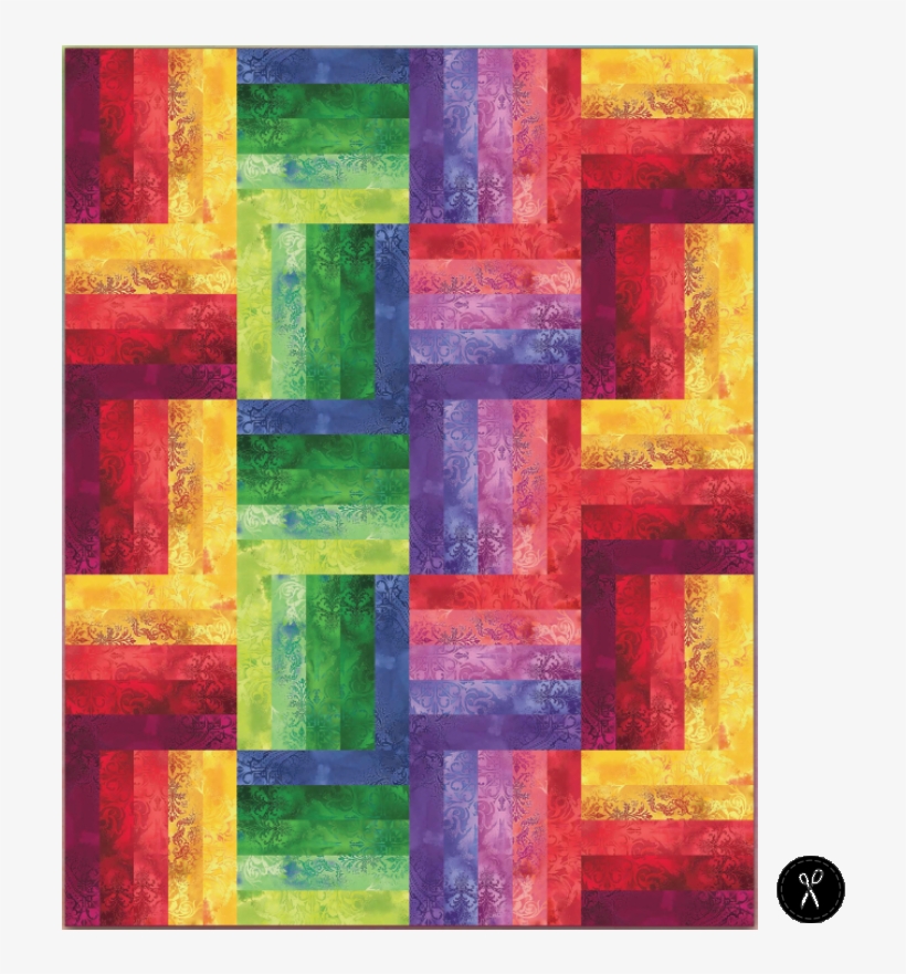 Dreamscape Skittles Downloadable Quilt Pattern, transparent png download