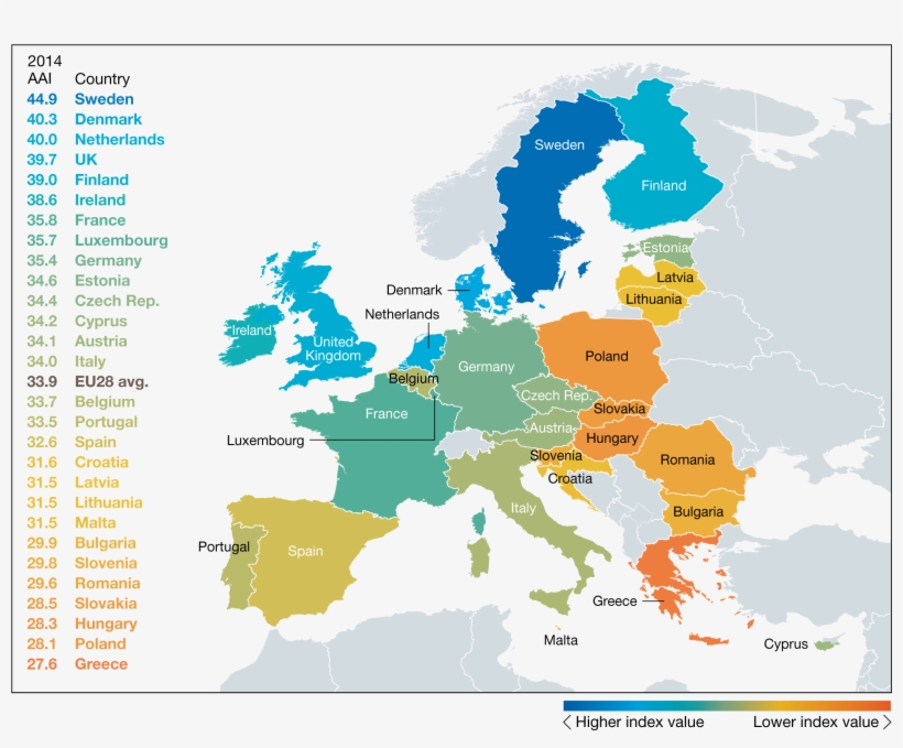 Like Any Composite Indicator, The Active Ageing Index, transparent png download