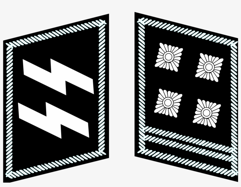 File - Ss-obersturmbannführer - Svg, transparent png download