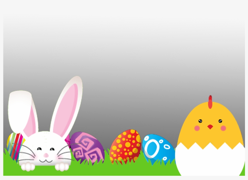 Bunny And Chick Easter, transparent png download