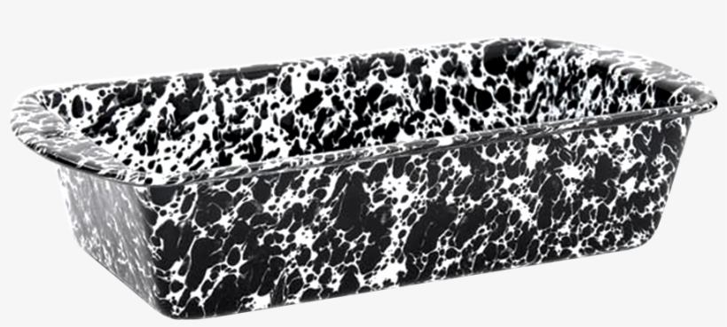 Loaf Pan Black Marble, transparent png download