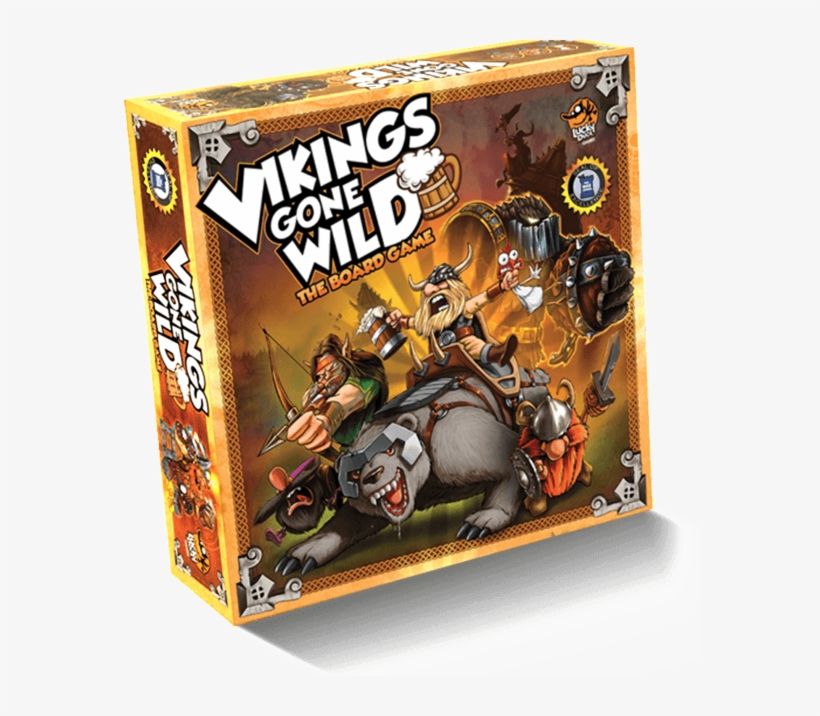 Vikings Gone Wild Kickstarter Board Game Corax Games, transparent png download