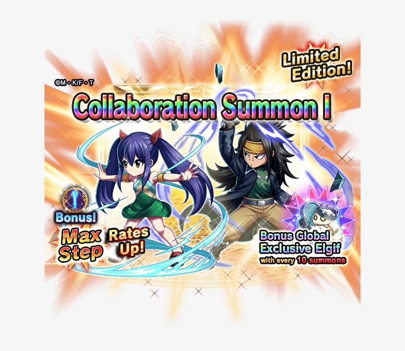 Wendy & Gajeel Gacha Image 31/10/18, transparent png download