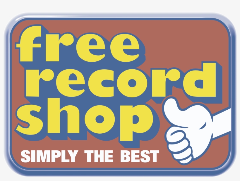Free Record Shop Logo Png Transparent, transparent png download
