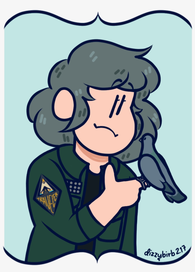 Commanderholly Commander Holly Holly Conrad Pigeon, transparent png download