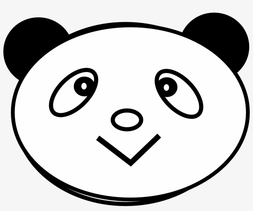Cute Black And White Panda's Png, transparent png download