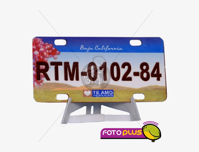Placa De Motocicleta En Sublimación, transparent png download