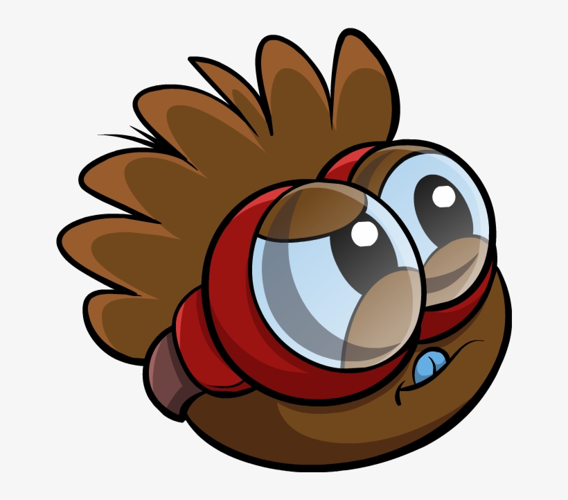 Brown Puffle, transparent png download