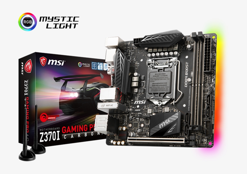 Msi Z370i Gaming Pro, Pequeña Placa De 8a Generación, transparent png download