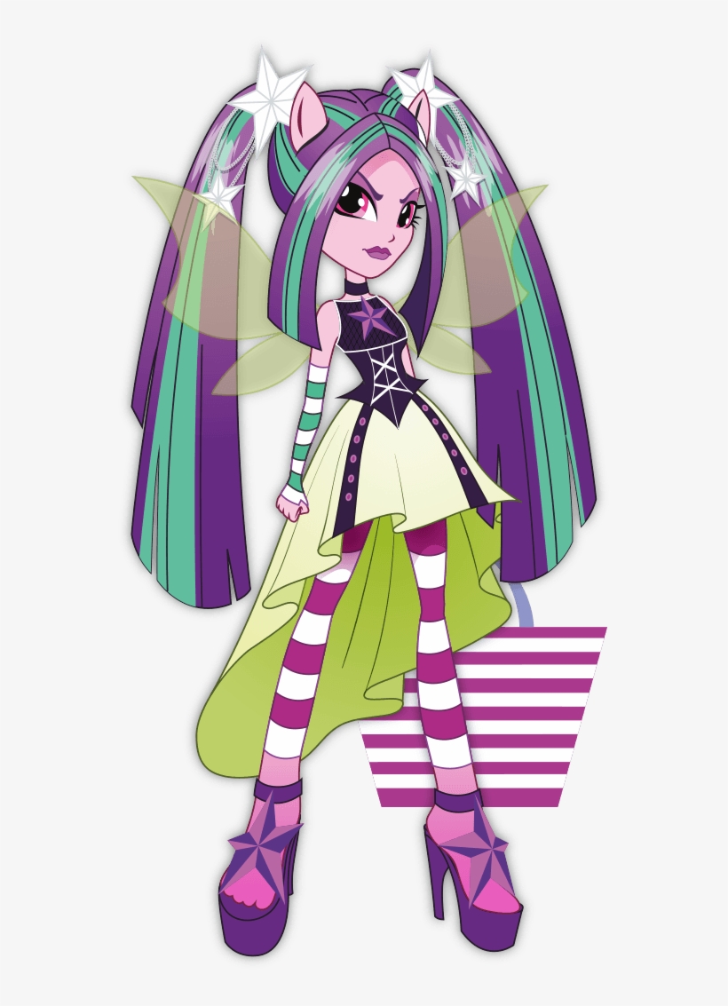 Cutiepie19 Images Aria Blaze Rainbow Rocks Character, transparent png download