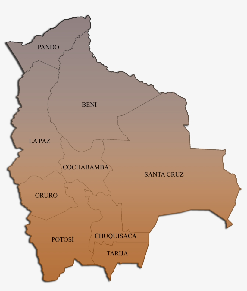Departamentos De Bolivia, transparent png download